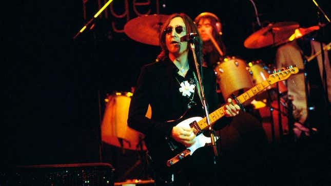 John Lennon performs at Madison Square Garden in 1974