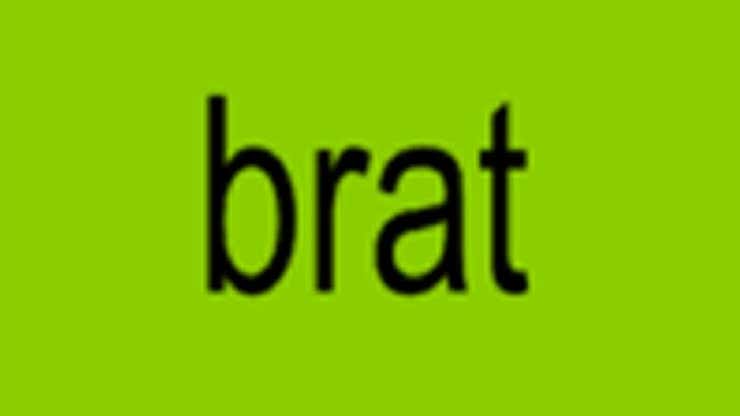 Image for brat is great